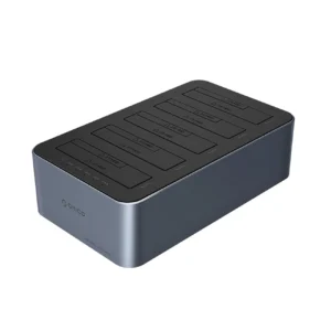 Orico 6656C3-C 5-Bay Docking Station with Offline Clone Function 2.5"/3.5" SATA HDD/SSD - Grayeng