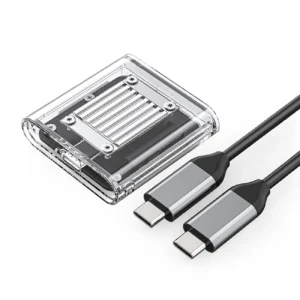 Orico TC20-M2-10G M.2 NVME USB-C 3.2 Disk Caddy - Transparenteng
