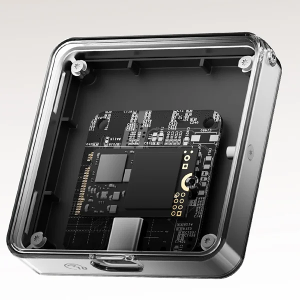 Orico AP30-G2 M.2 NVME Magnetic Disk Drive Bay MagSafe USB-C 3.2 - Blackeng