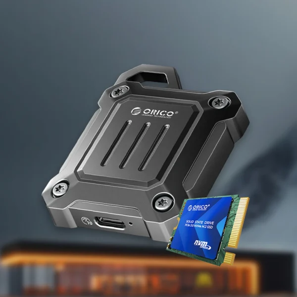 Orico XAM2 M.2 2230 USB-C 3.2 Tactical Reinforced Disk Bay - Blackeng