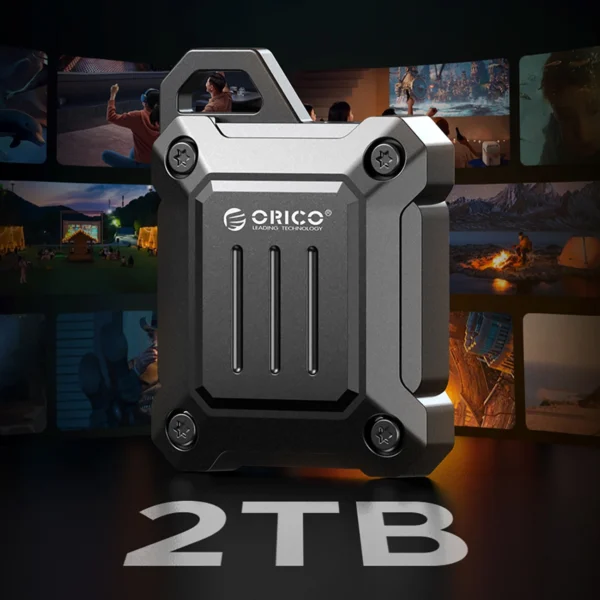 Orico XAM2 M.2 2230 USB-C 3.2 Tactical Reinforced Disk Bay - Blackeng
