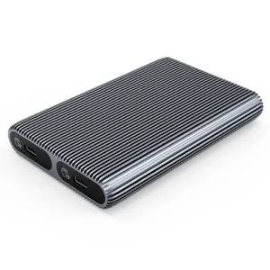 Orico AM2C3-2N Dual Disk Caddy for Two M.2 NVME USB-C 3.2 10Gb/s Drives - Grayeng