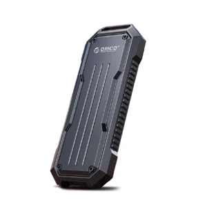 Orico OXS2C3-G2 M.2 NVMe/SATA SSD USB-C 3.2 Tactical Reinforced Disk Caddy - Grayeng