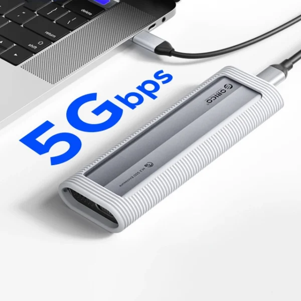 Orico AXM2-G2 M.2 NVME USB-C 10Gb/s Disk Drive - Grayeng