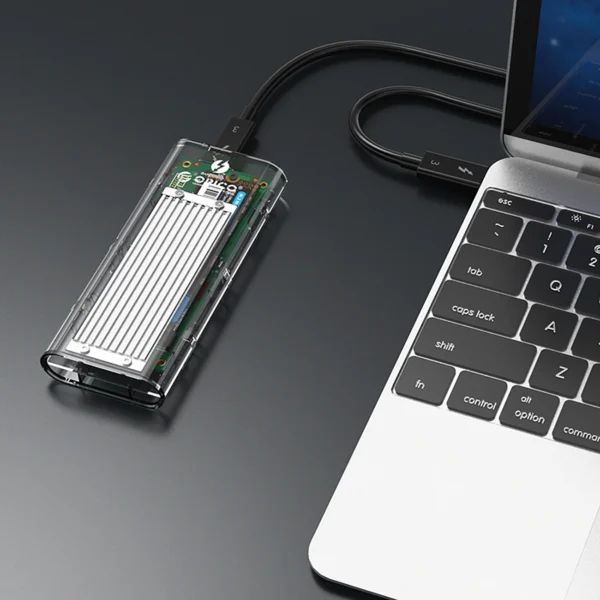 Orico TCM2-C3 M.2 NVME to USB-C 10Gb/s Disk Drive - Grayeng