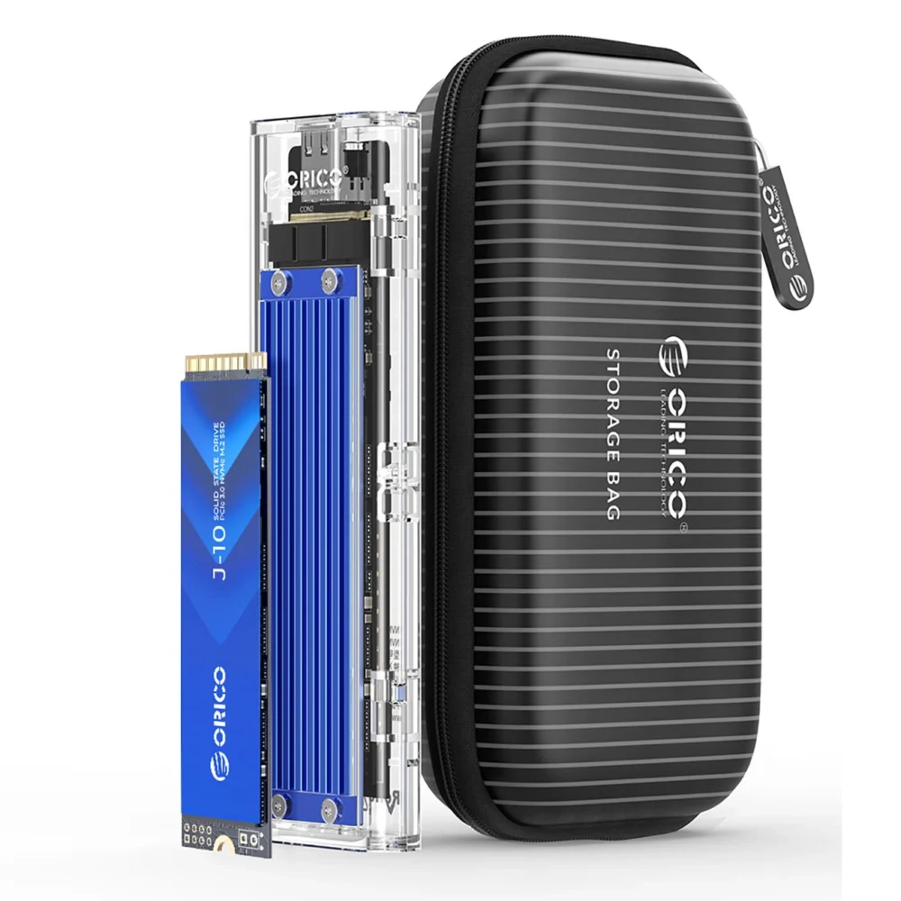 Orico TCM2-C3 M.2 NVME to USB-C 10Gb/s Disk Drive - Blueeng