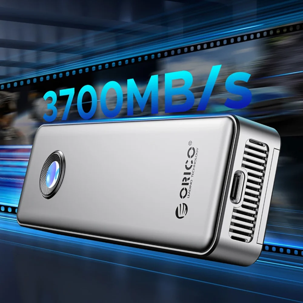 Orico OUM2-G20 M.2 NVME USB-C 3.2 20Gb/s Disk Drive - Silvereng
