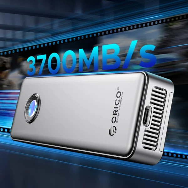 Orico OUM2-G20 M.2 NVME USB-C 3.2 20Gb/s Disk Drive - Silvereng
