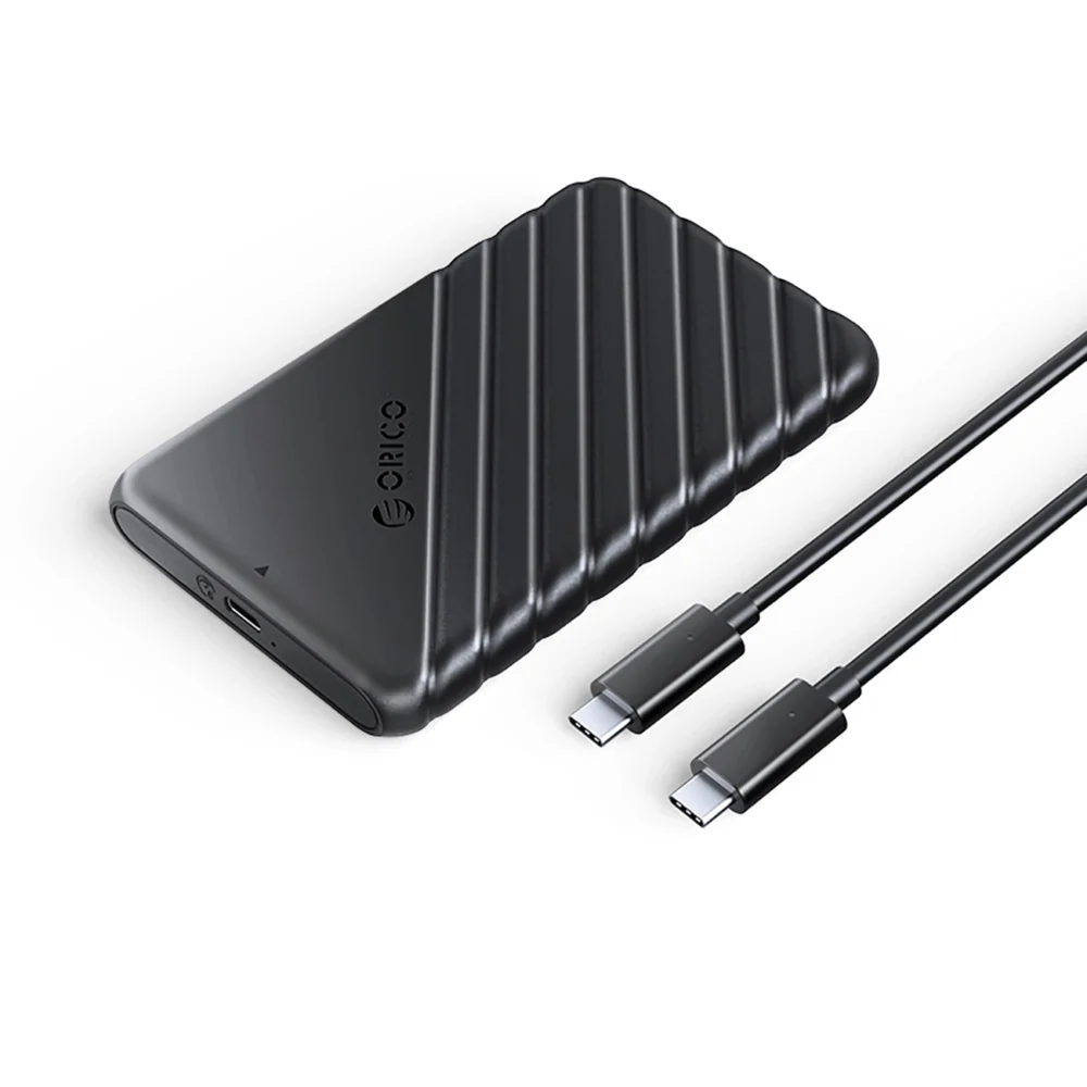 Orico 25PW1C-C3 2.5" HDD/SSD USB-C 3.1 6Gb/s Disk Drive - Blackeng
