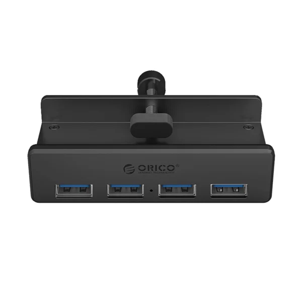 Orico MH4PU Hub Clamp-Mounted 4x USB-A 3.0 - Blackeng