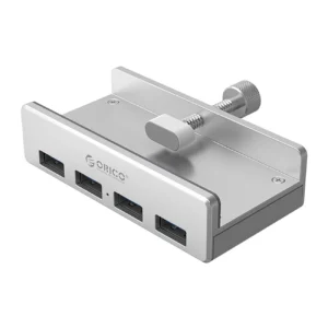Orico MH4PU Hub Clamp-Mounted 4x USB-A 3.0 - Silvereng