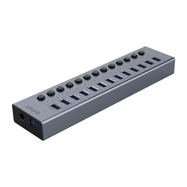 Orico BT2U3-13AB Hub 13x USB-A 3.0 with switches - grayeng