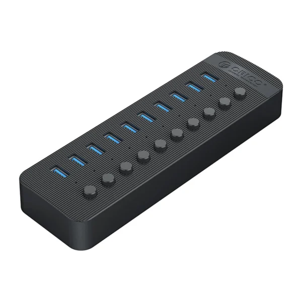 Orico CT2U3-10AB 10x USB-A 3.0 Hub with Switches - Blackeng