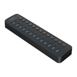 Orico CT2U3-13AB 13x USB-A 3.0 Hub with Switches - Blackeng