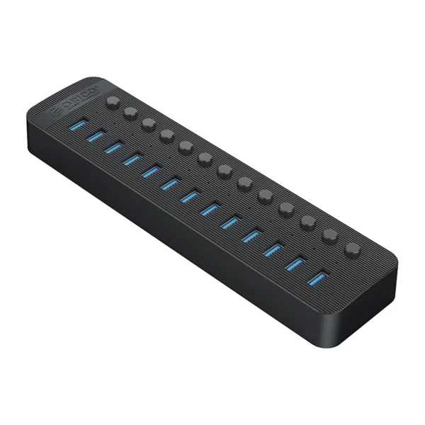 Orico CT2U3-13AB 13x USB-A 3.0 Hub with Switches - Blackeng