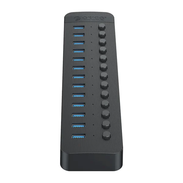 Orico CT2U3-13AB 13x USB-A 3.0 Hub with Switches - Blackeng