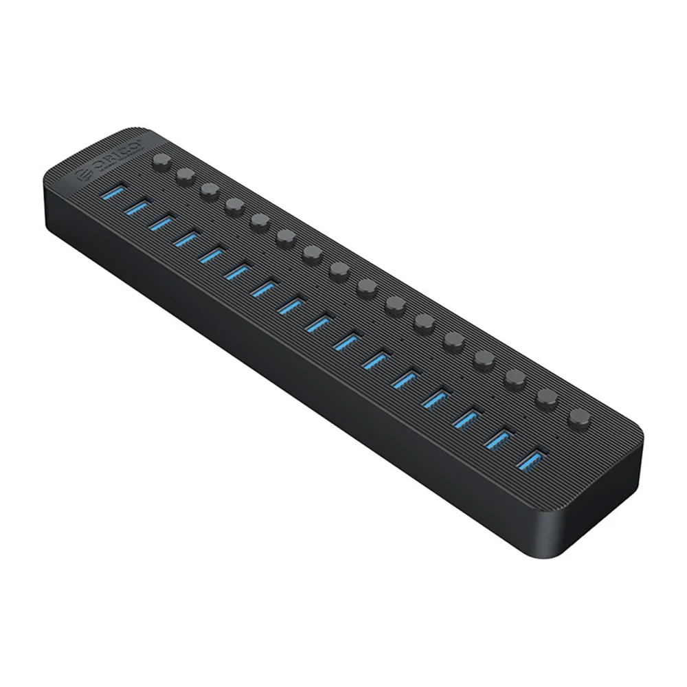 Orico CT2U3-16AB 16x USB-A 3.0 Hub with Switches - Blackeng