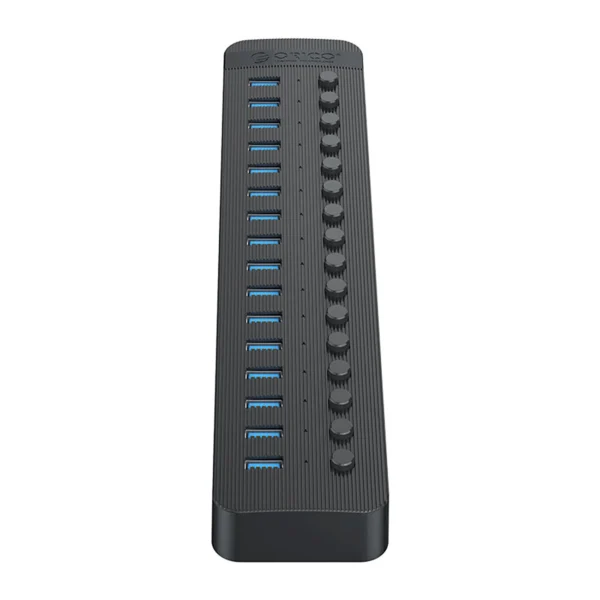 Orico CT2U3-16AB 16x USB-A 3.0 Hub with Switches - Blackeng