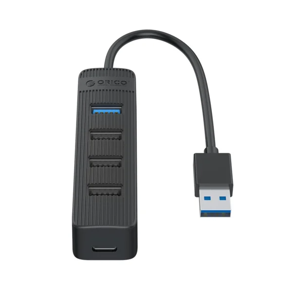 Orico TWU32-4A USB-A 3.1 hub / 1x USB-A 3.1 + 3x USB-A 2.0 + USB-C 5V/3A - blackeng