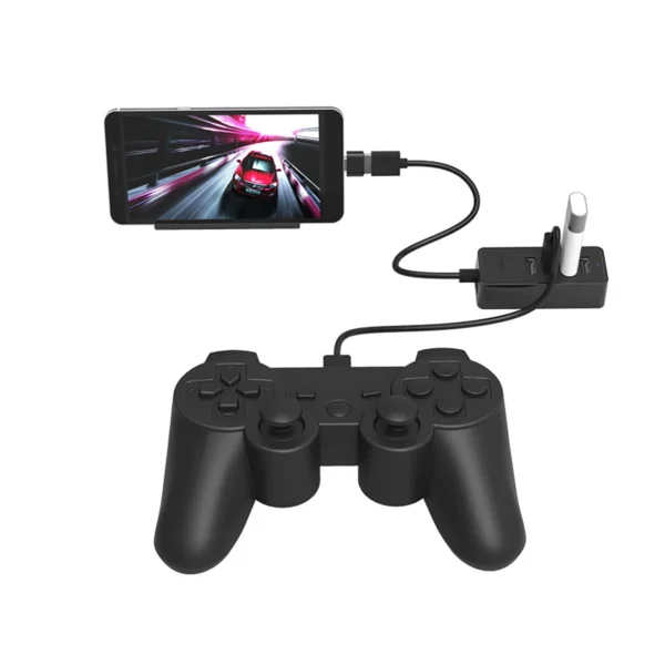 Hub Orico W5P-U2-100 4x USB-A 2.0 + microUSB 5V 1m - blackeng