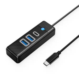 Orico PWC2U-C3 USB-C Hub / 2x USB-A 3.0 + 1x USB-C 3.0 - Blackeng