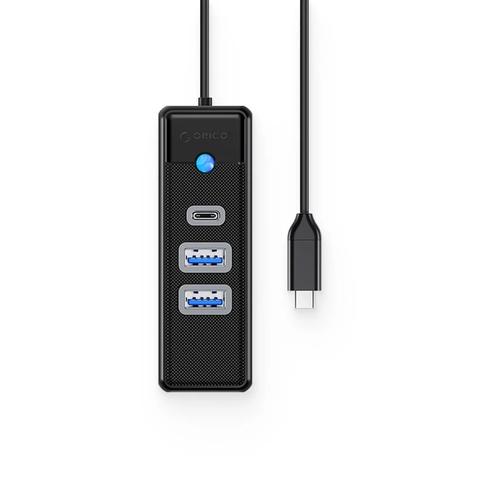 Orico PWC2U-C3 USB-C Hub / 2x USB-A 3.0 + 1x USB-C 3.0 - Blackeng