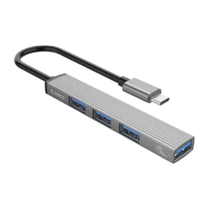 Orico AH-13 USB-C Hub Docking Station 1x USB-A 3.0 + 3x USB-A 2.0 - Grayeng