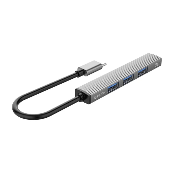 Orico AH-13 USB-C Hub Docking Station 1x USB-A 3.0 + 3x USB-A 2.0 - Grayeng