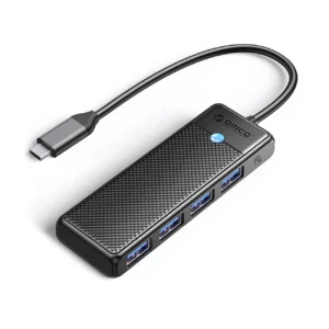 Orico PAPW4A-C3 USB-A Hub Docking Station 4x USB-A 3.0 - Blackeng