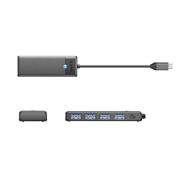 Orico PAPW4A-C3 USB-A Hub Docking Station 4x USB-A 3.0 - Blackeng