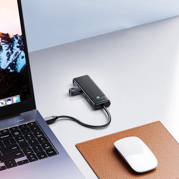 Orico PAPW4A-C3 USB-A Hub Docking Station 4x USB-A 3.0 - Blackeng