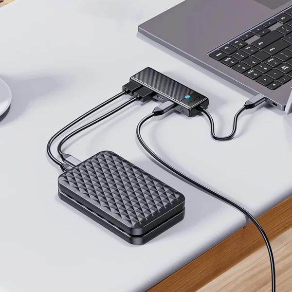 Orico PAPW4A-C3 USB-A Hub Docking Station 4x USB-A 3.0 - Blackeng