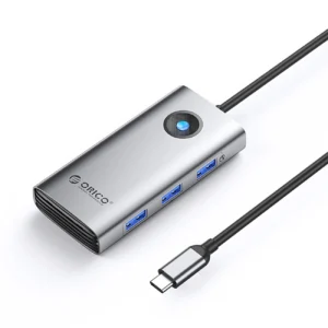 Orico PW11-6P USB-C Hub Docking Station 3x USB-A 3.0 + 1x USB-C 2.0 + 1x HDMI - Grayeng