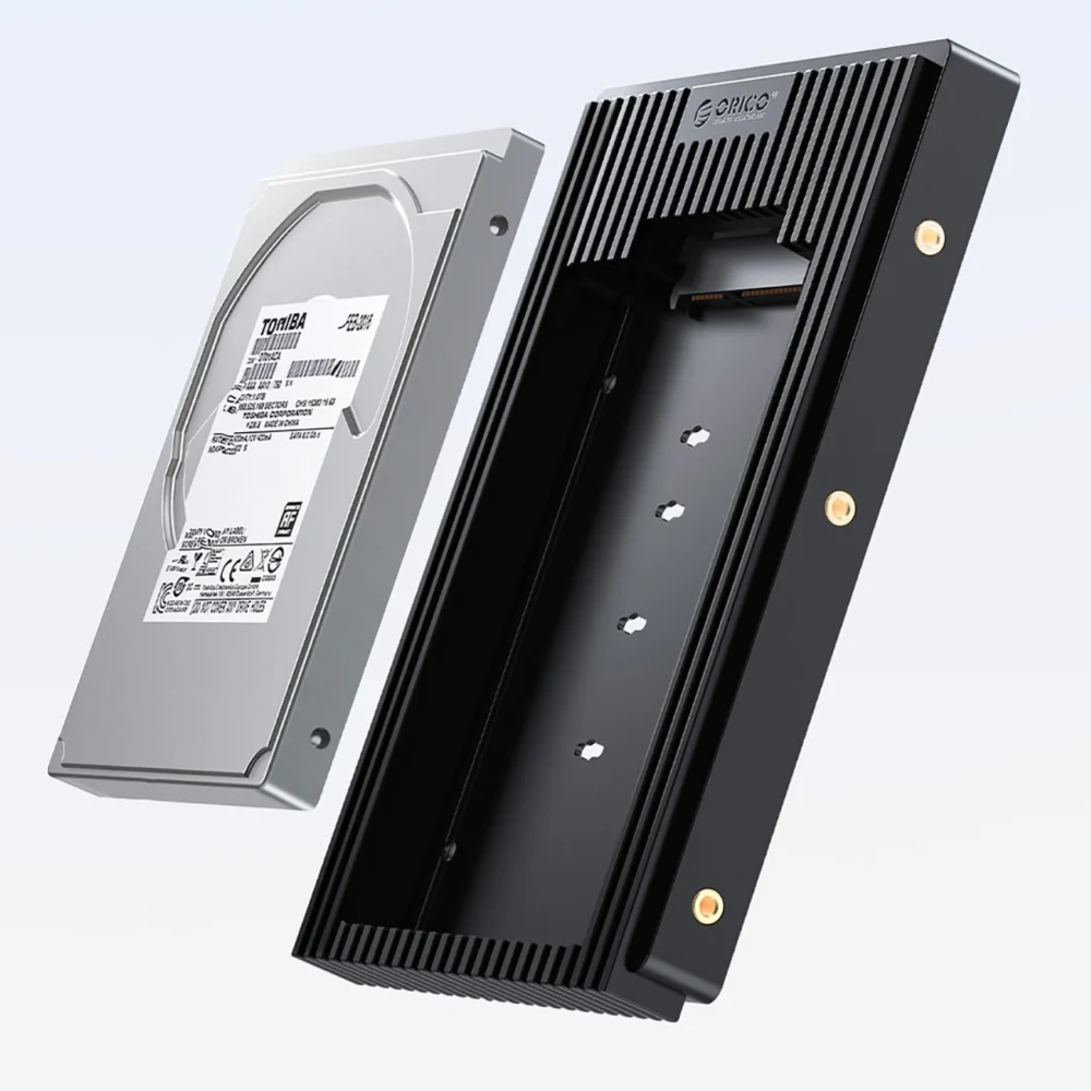 Orico D2SS-6G Drive Adapter 2.5" to 3.5" Converter - Blackeng