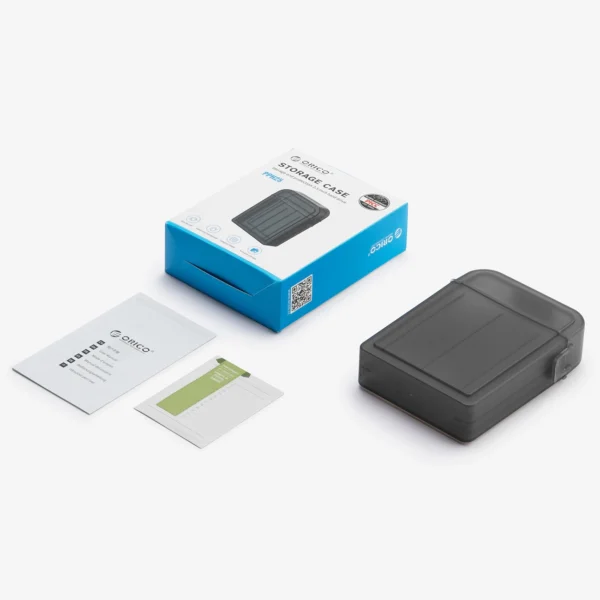 Orico PPH-25 protective case 2.5" disk box - semi-transparent, grayeng