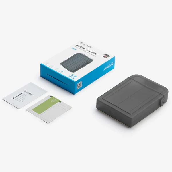 Orico PPH-35 protective case 3.5" disk box - semi-transparent, grayeng
