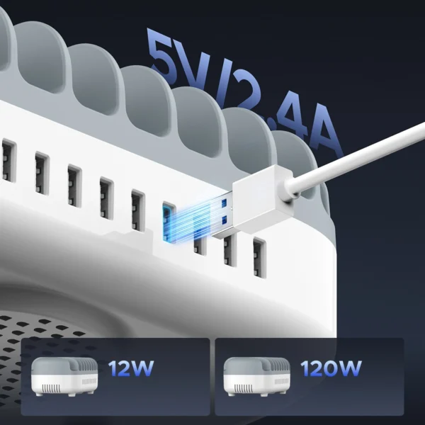 Orico DUK-10P-V1 Smart Charging Station 10 x USB-A - Whiteeng