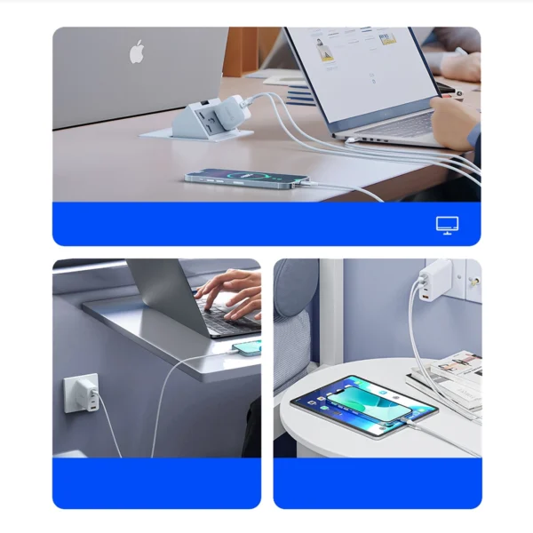 Orico CDX 100W 5A Power Delivery USB-C - USB-C 1m Cable - Whiteeng