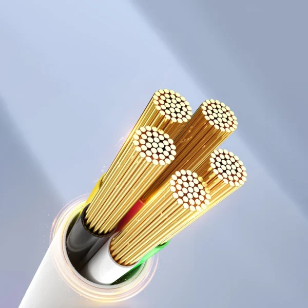 Orico CDX 100W 5A Power Delivery USB-C - USB-C 1m Cable - Whiteeng