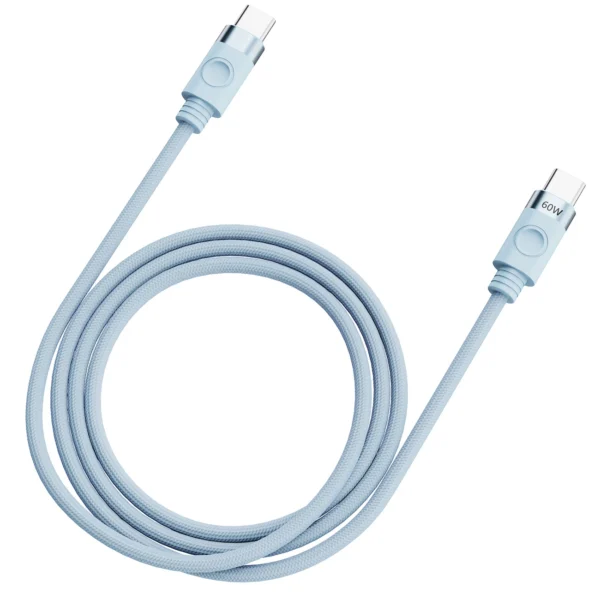 Orico CDX 60W 3A Power Delivery USB-C - USB-C cable 1m - blueeng