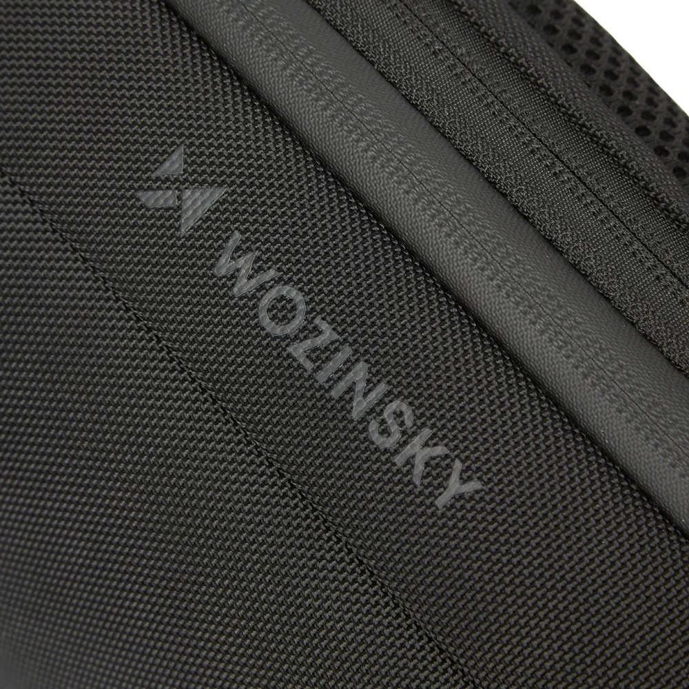 Wozinsky Premium Single Shoulder Anti-Theft City Backpack with Organizer and USB - Blackeng