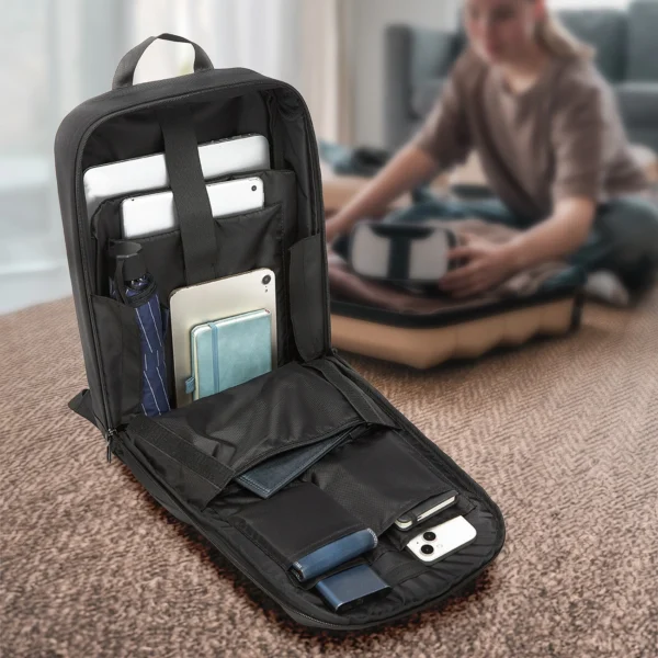 Wozinsky Premium Waterproof Laptop Backpack - Blackeng