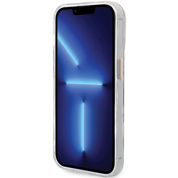 Guess Metal Outline MagSafe case for iPhone 15 Pro - goldeng