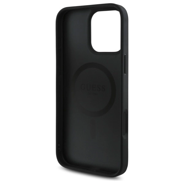 Guess 4G Small Classic MagSafe case for iPhone 16 Pro - blackeng
