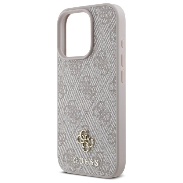 Guess Small Classic MagSafe iPhone 16 Pro Case - Pinkeng