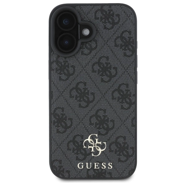 Guess Small Classic MagSafe case for iPhone 16 - blackeng