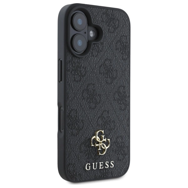 Guess Small Classic MagSafe case for iPhone 16 - blackeng