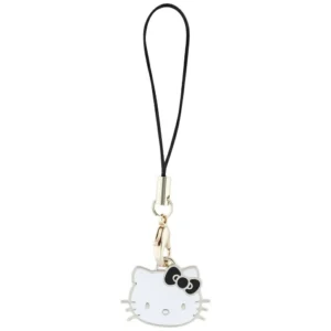 Hello Kitty Charm Kitty Head Pendant - Blackeng