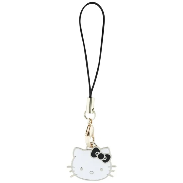 Hello Kitty Charm Kitty Head Pendant - Blackeng