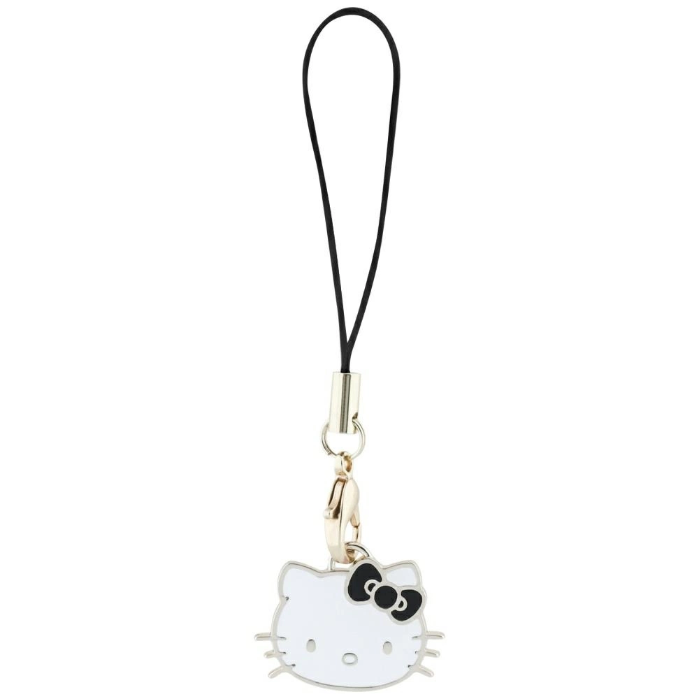 Hello Kitty Charm Kitty Head Pendant - Blackeng